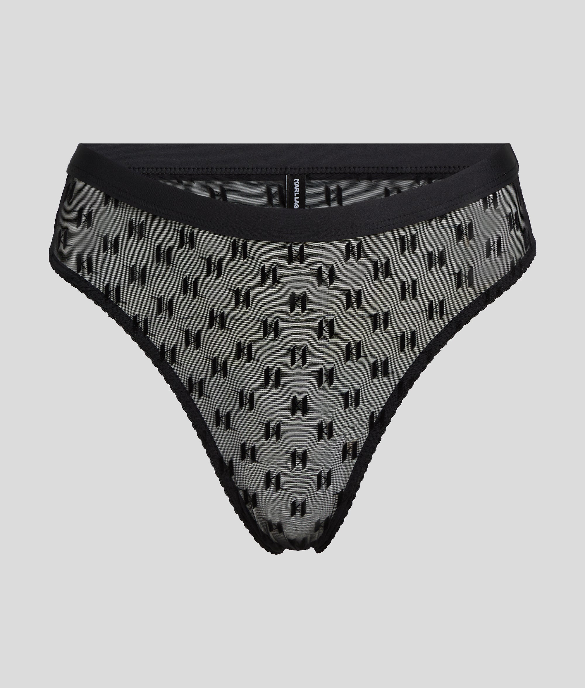 MONOGRAM MESH MID-RISE BRIEF