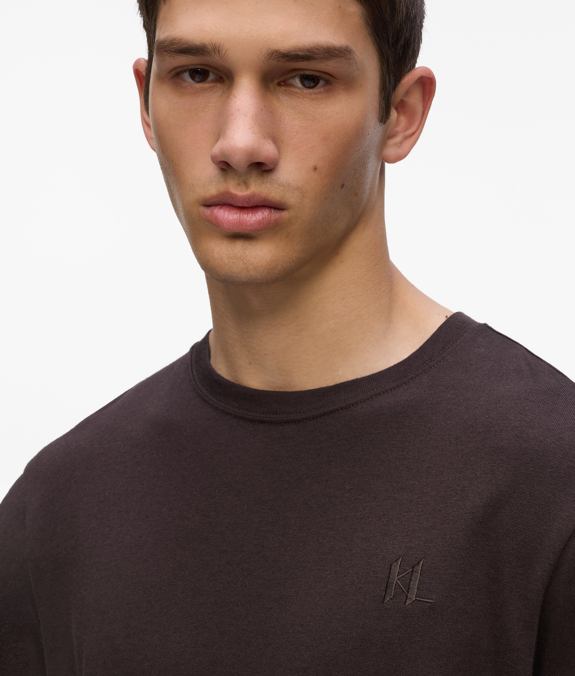 MONOGRAM WOOL-BLEND T-SHIRT - Image 3