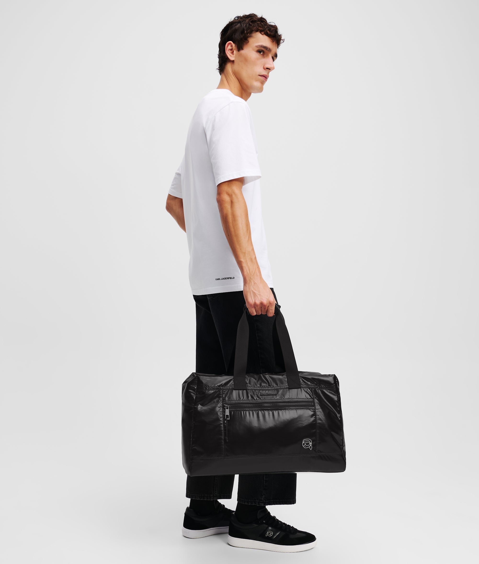 IKON PUFFY NYLON WEEKENDER BAG - Image 2