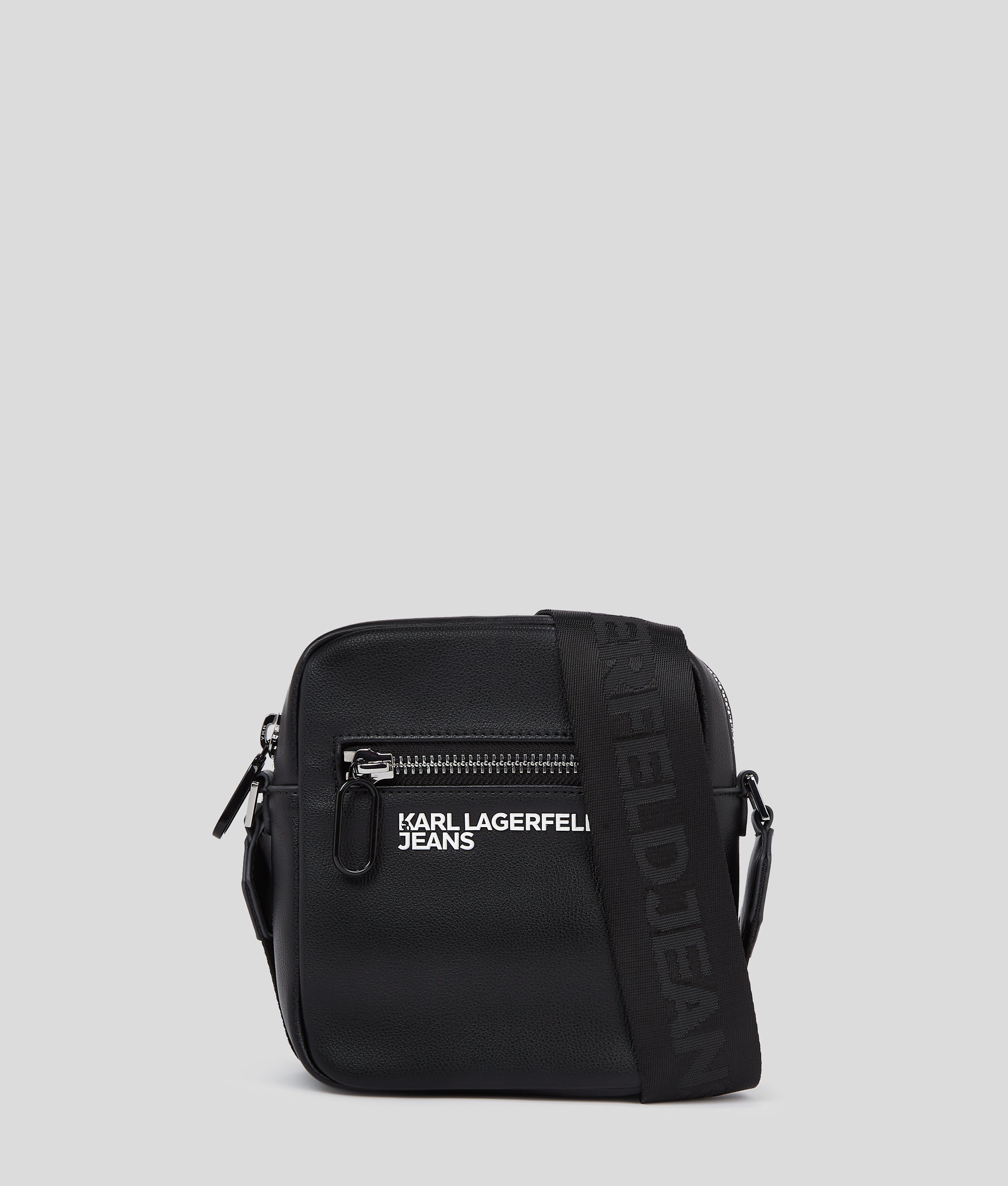 FAUX-LEATHER CROSSBODY BAG