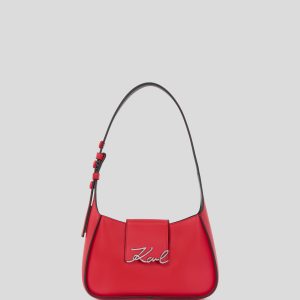 K/SIGNATURE SMALL SHOULDER BAG