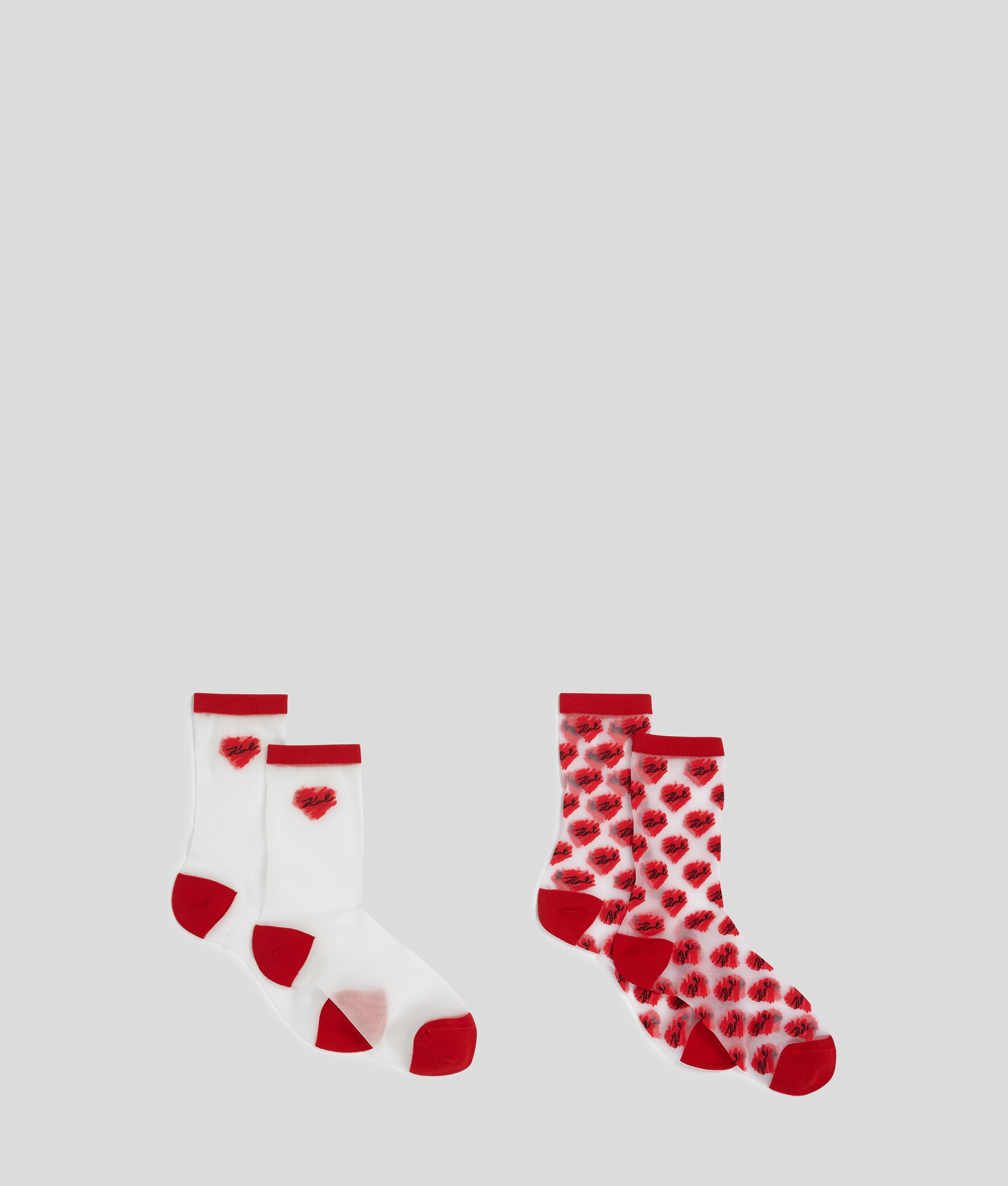 K/HEART MESH SOCKS ??2-PACK - Image 3