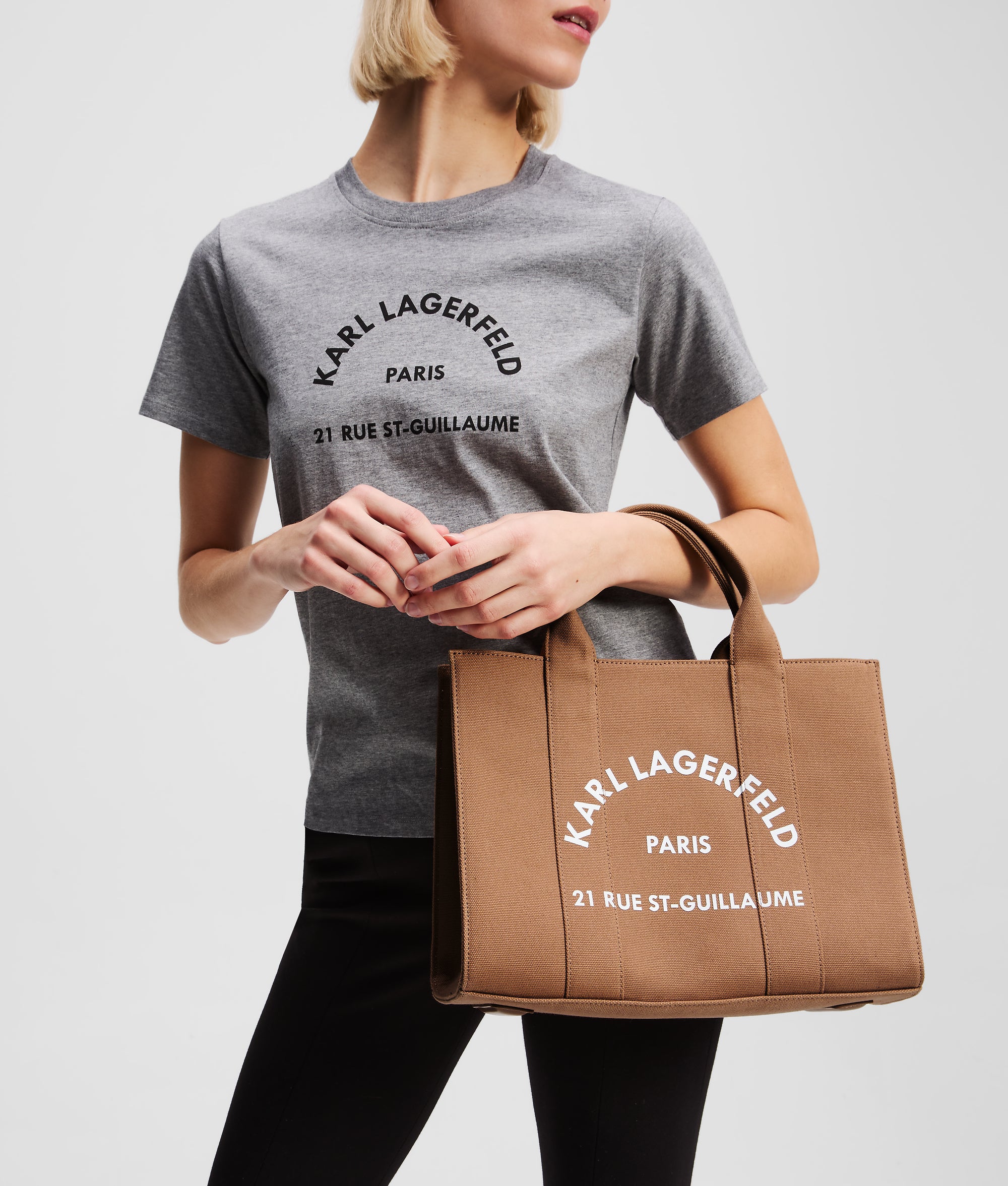 RUE ST-GUILLAUME MEDIUM SQUARE TOTE BAG - Image 2