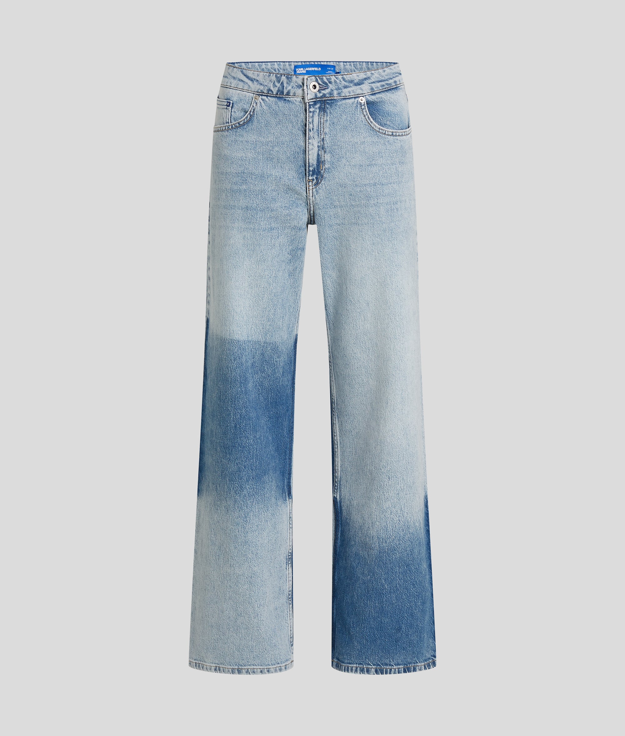 RELAXED COLOR-BLOCK JEANS - Image 5