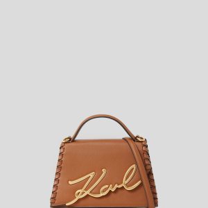 K/SIGNATURE MEDIUM CROSSBODY BAG