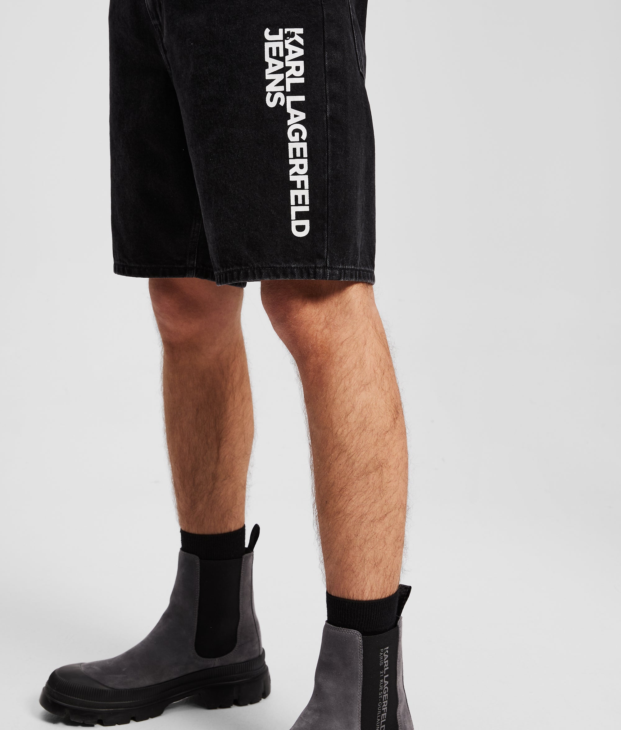 RELAXED DENIM SHORTS - Image 2