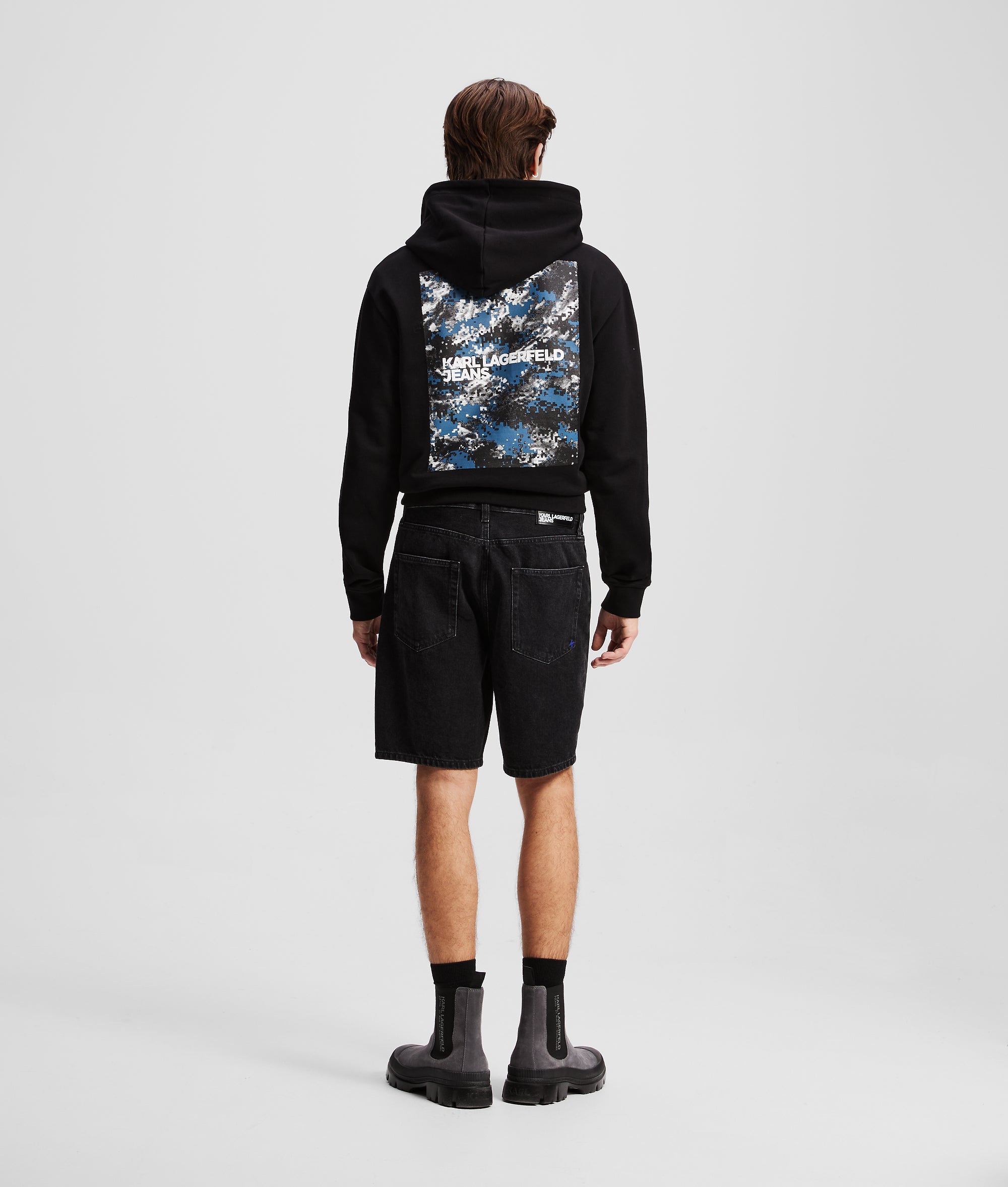 RELAXED DENIM SHORTS - Image 3