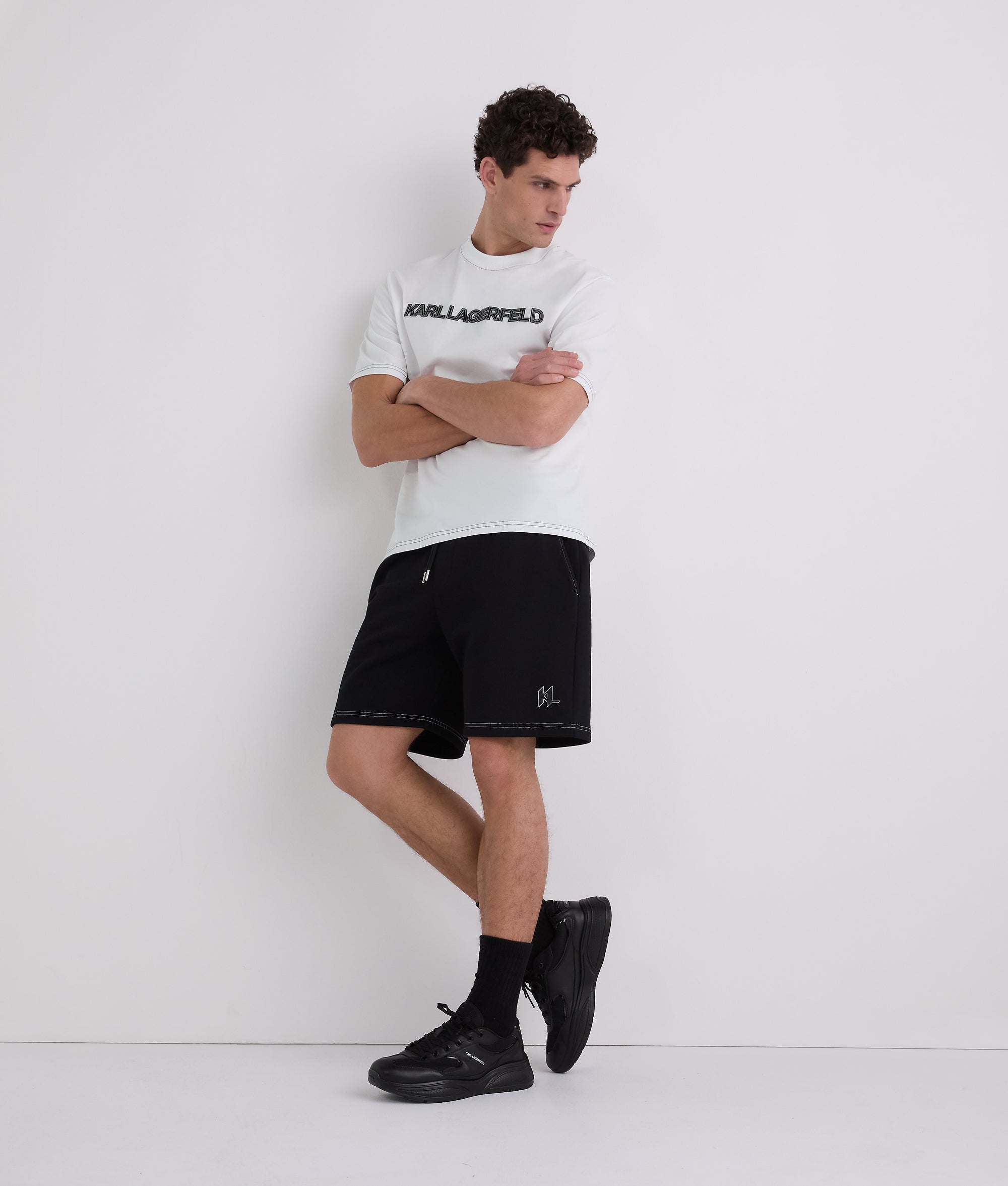 CONTRAST STITCH T-SHIRT - Image 4