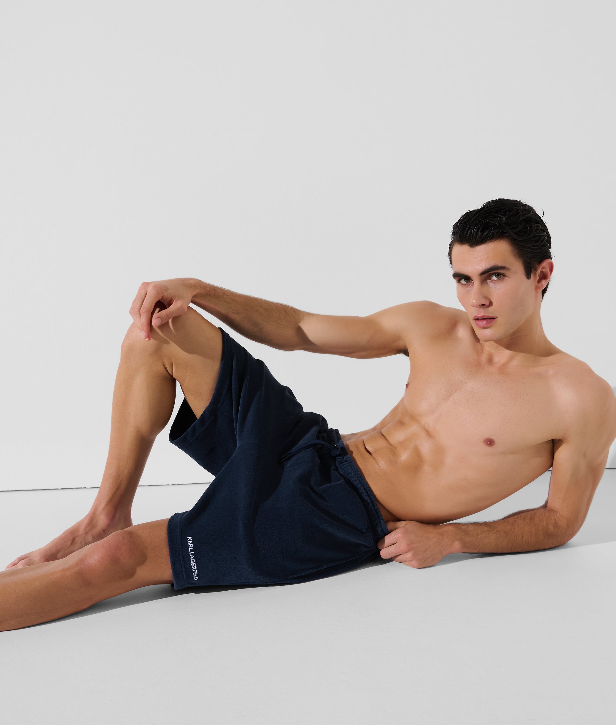 LOGO TOWEL SHORTS - Image 3