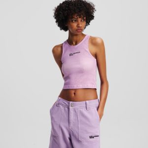 WASHED RIBBED TANK TOP