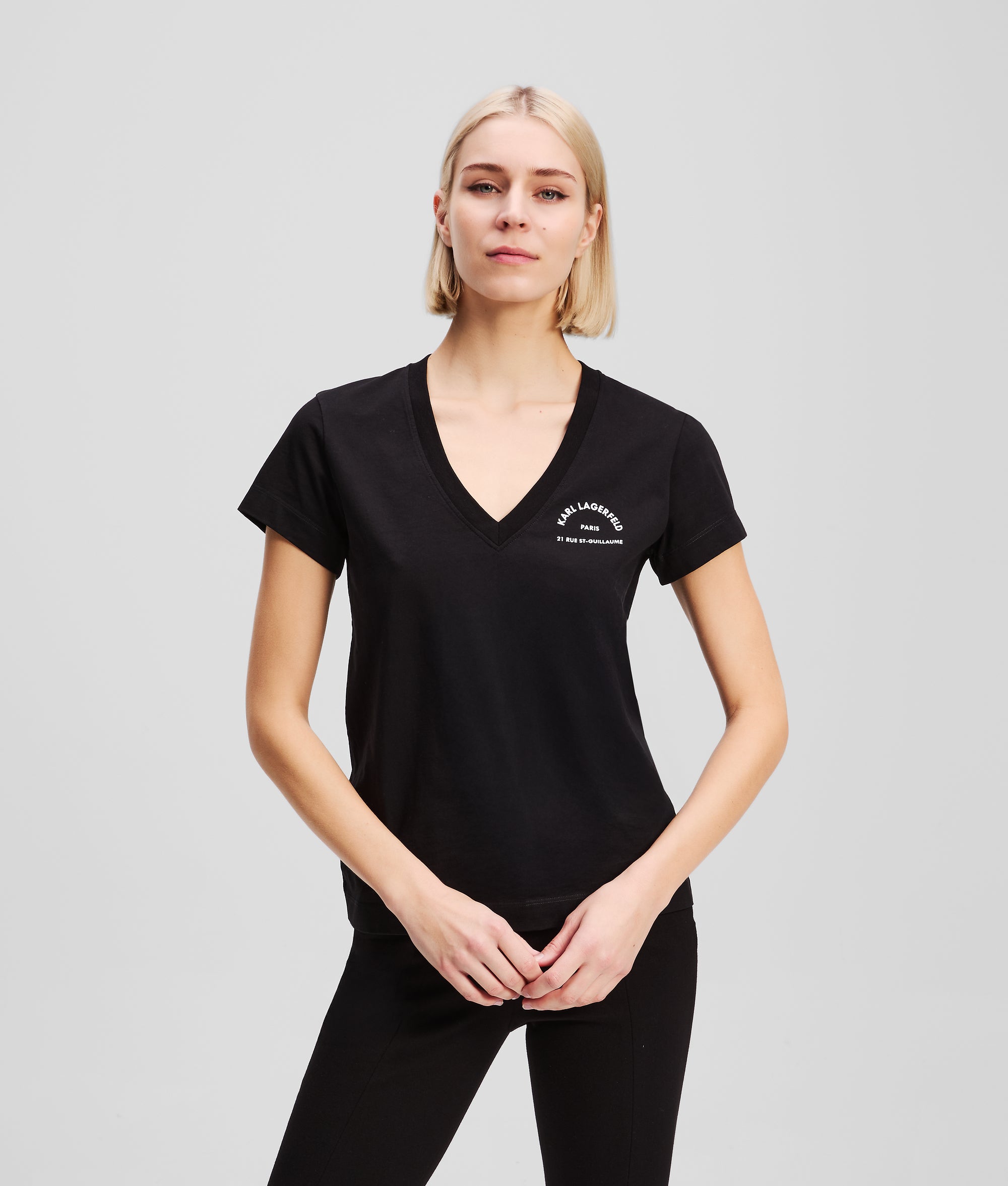 RUE ST-GUILLAUME V-NECK T-SHIRT