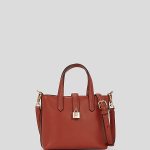 K/AUTOGRAPH PADLOCK MINI TOTE BAG