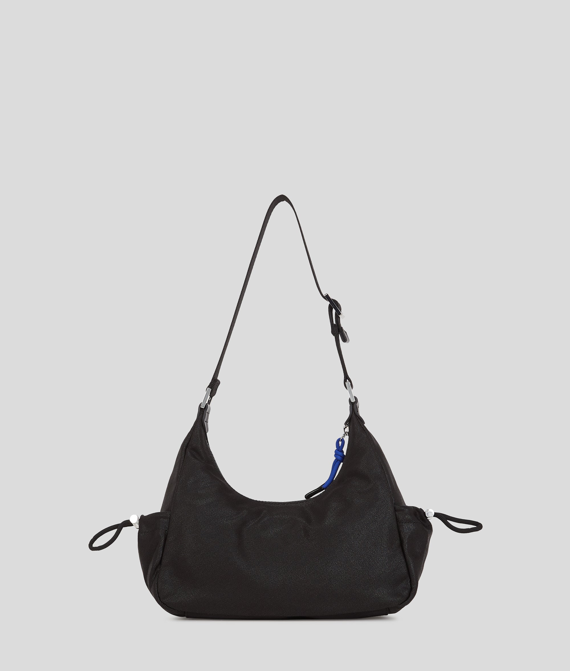 UTILITY COATED DENIM SHOULDER BAG - Image 4