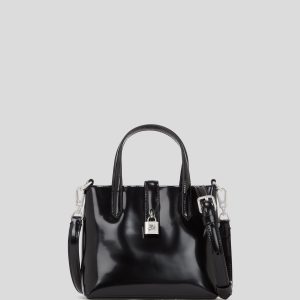 K/AUTOGRAPH PADLOCK MINI TOTE BAG