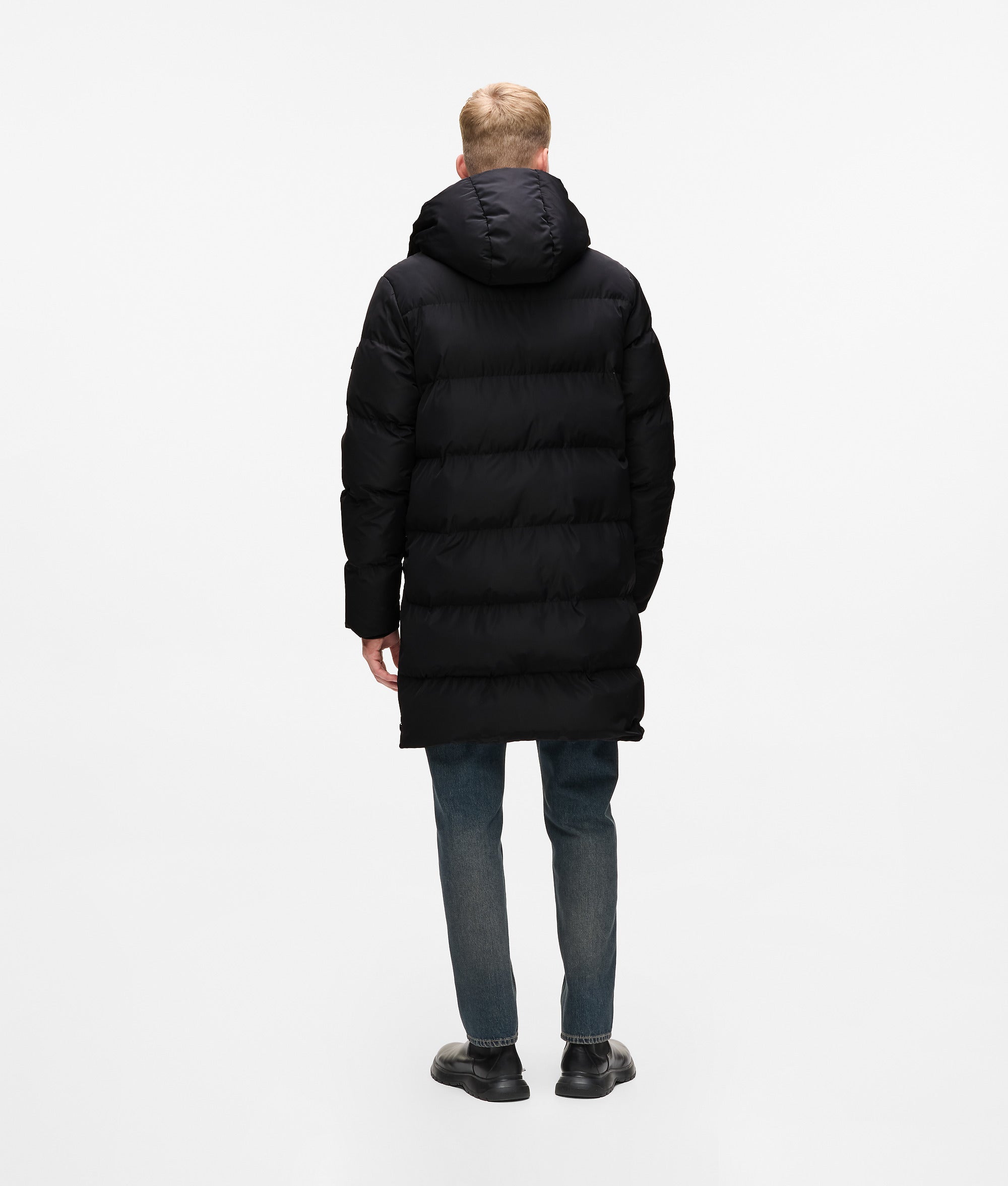 Long puffer jacket - Image 3