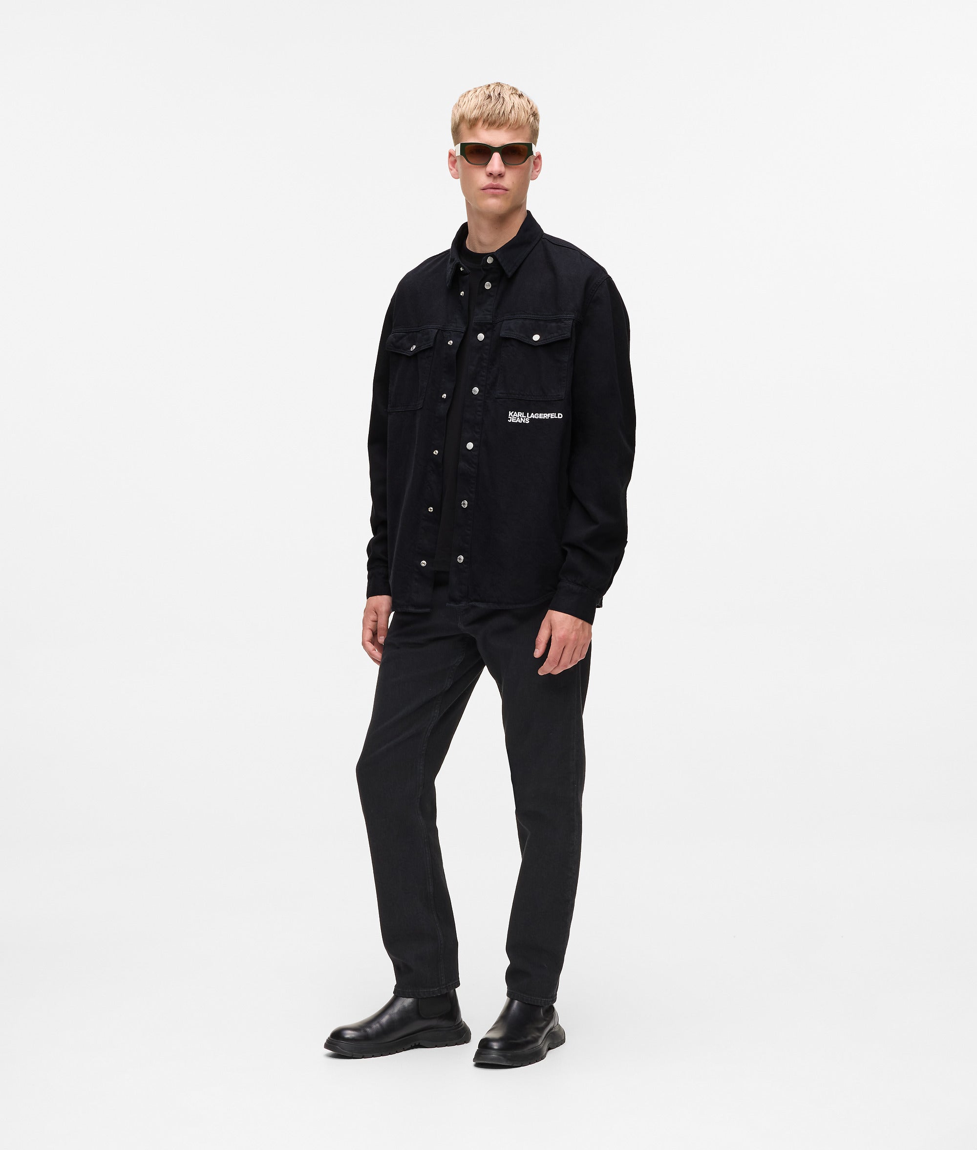 Karl quote overshirt - Image 4