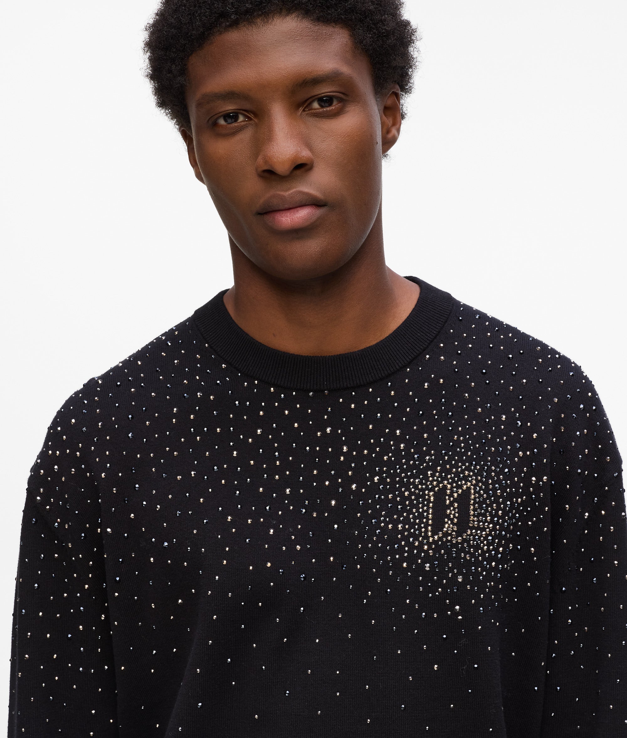 Rhinestone Degrad?? sweater - Image 3