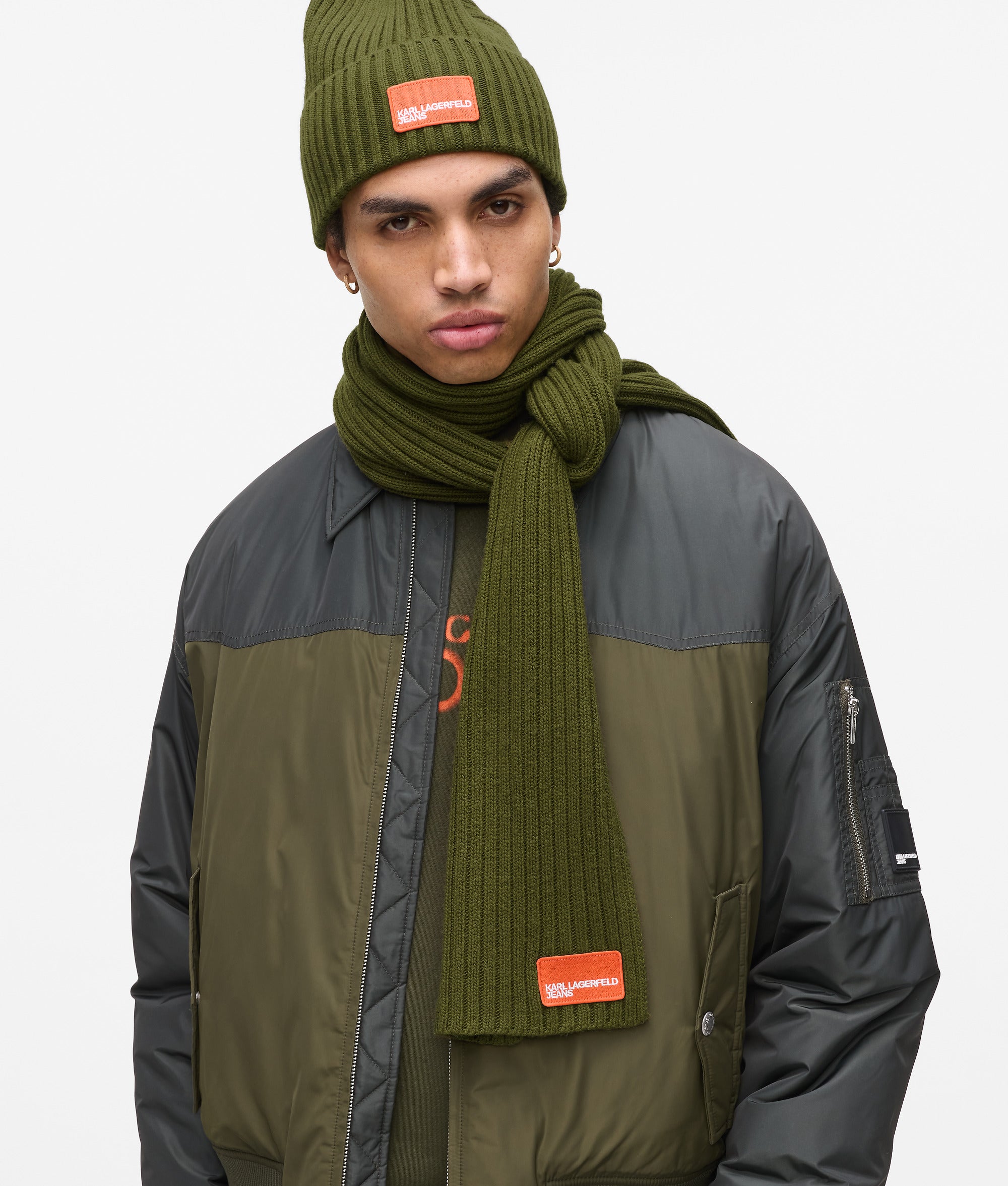 Logo patch scarf - Image 2