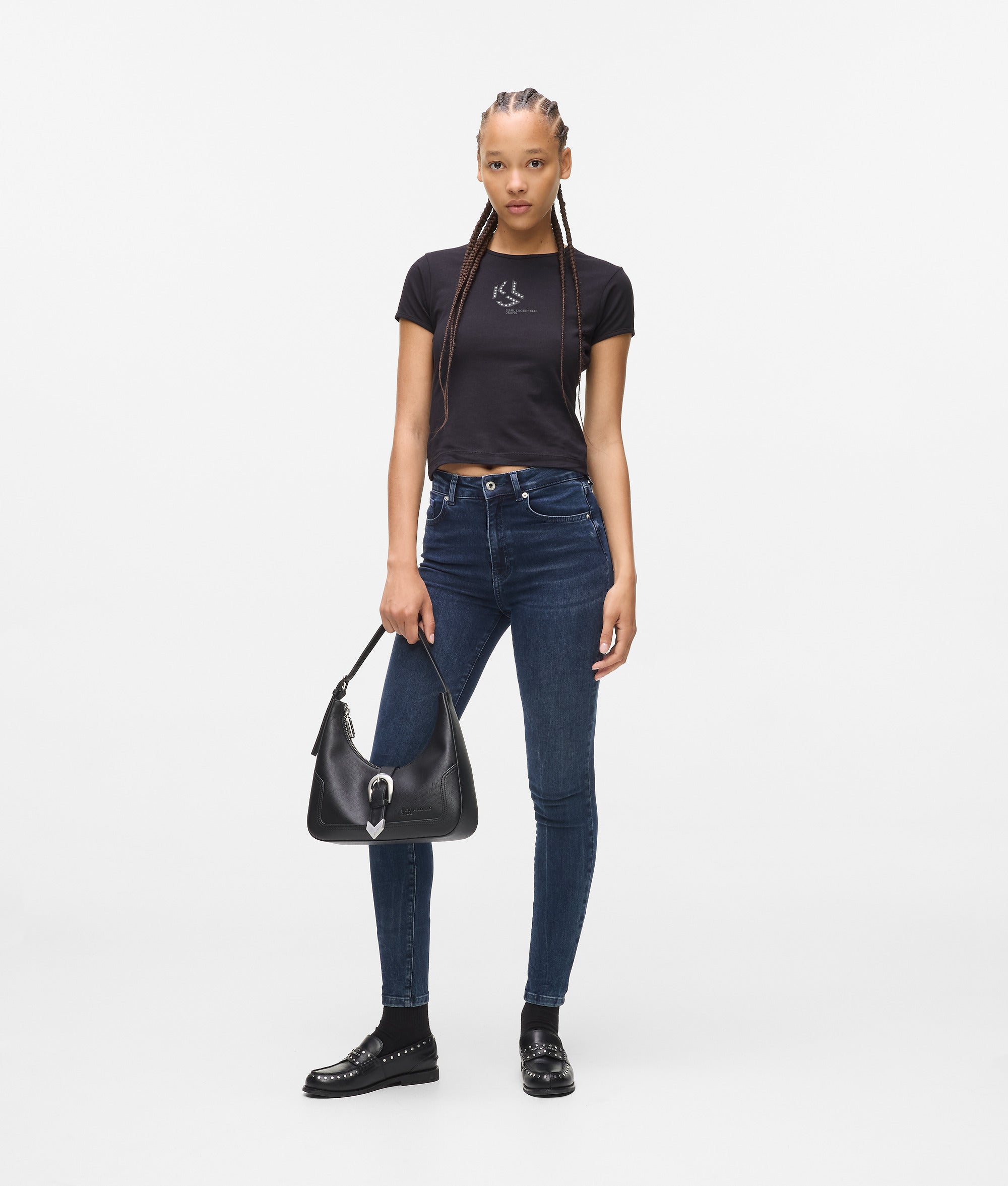 High-rise skinny jeans - Image 4