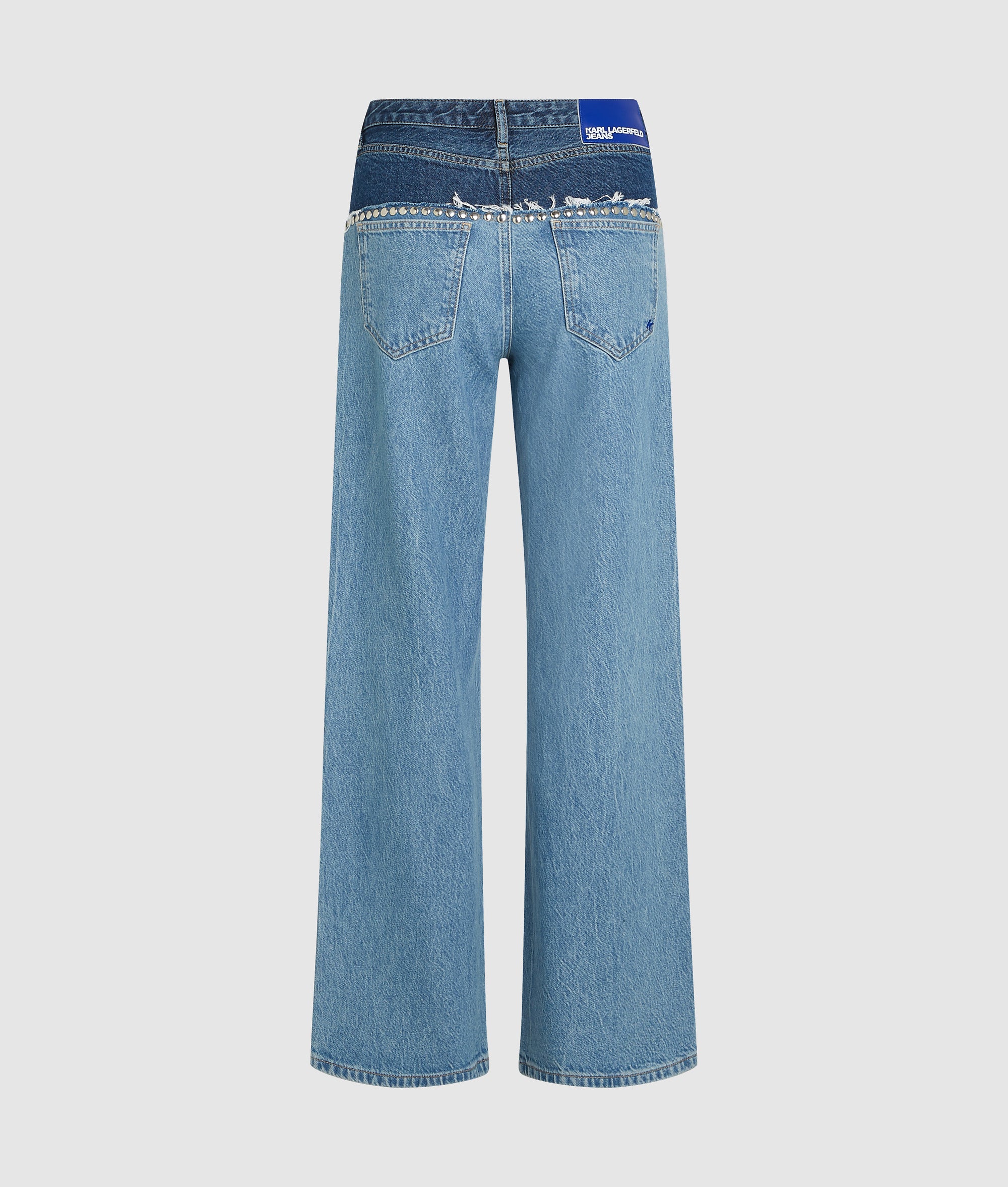 Colorblock relaxed jeans - Image 6