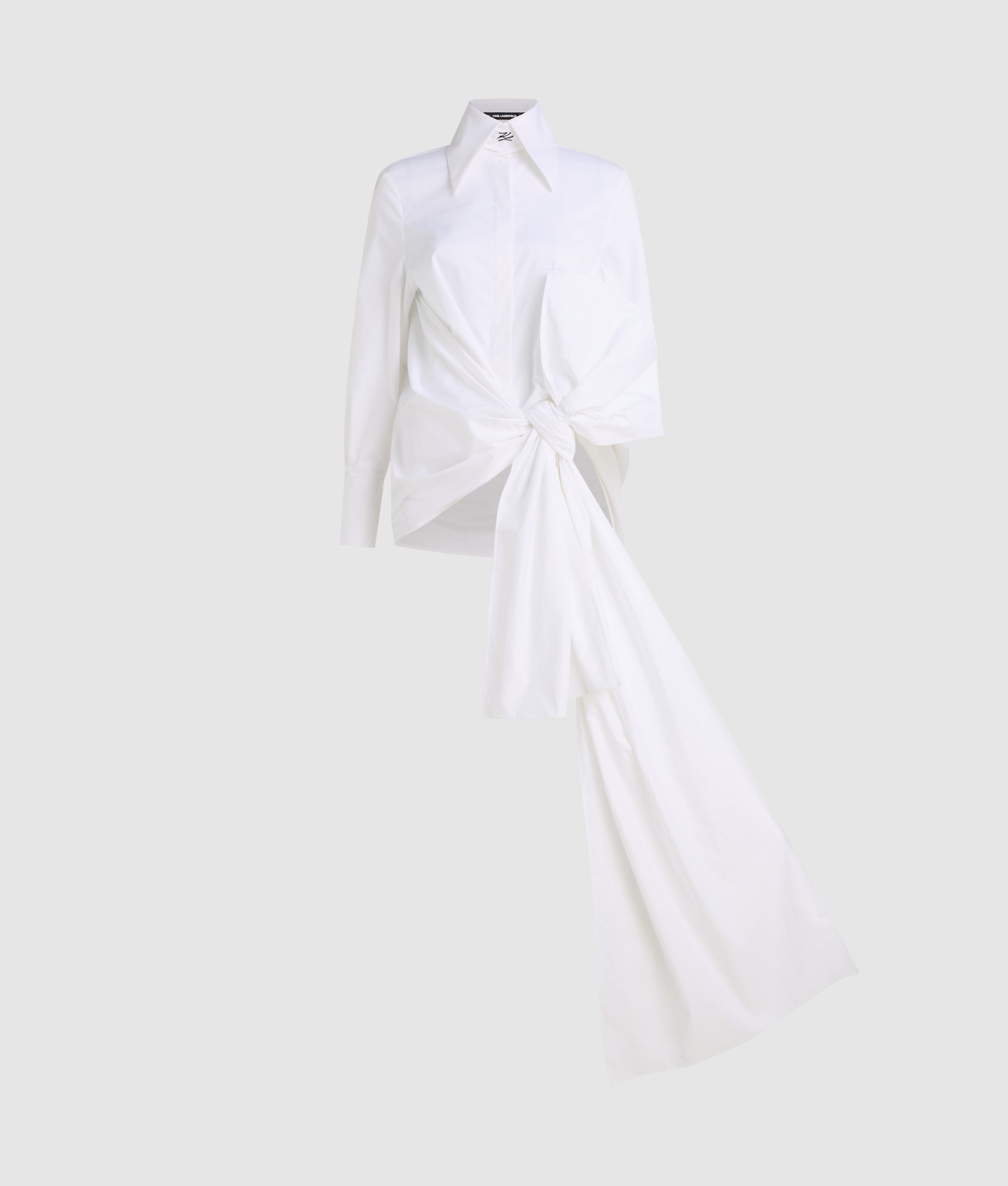 KL Studio bow detail shirt - Image 5