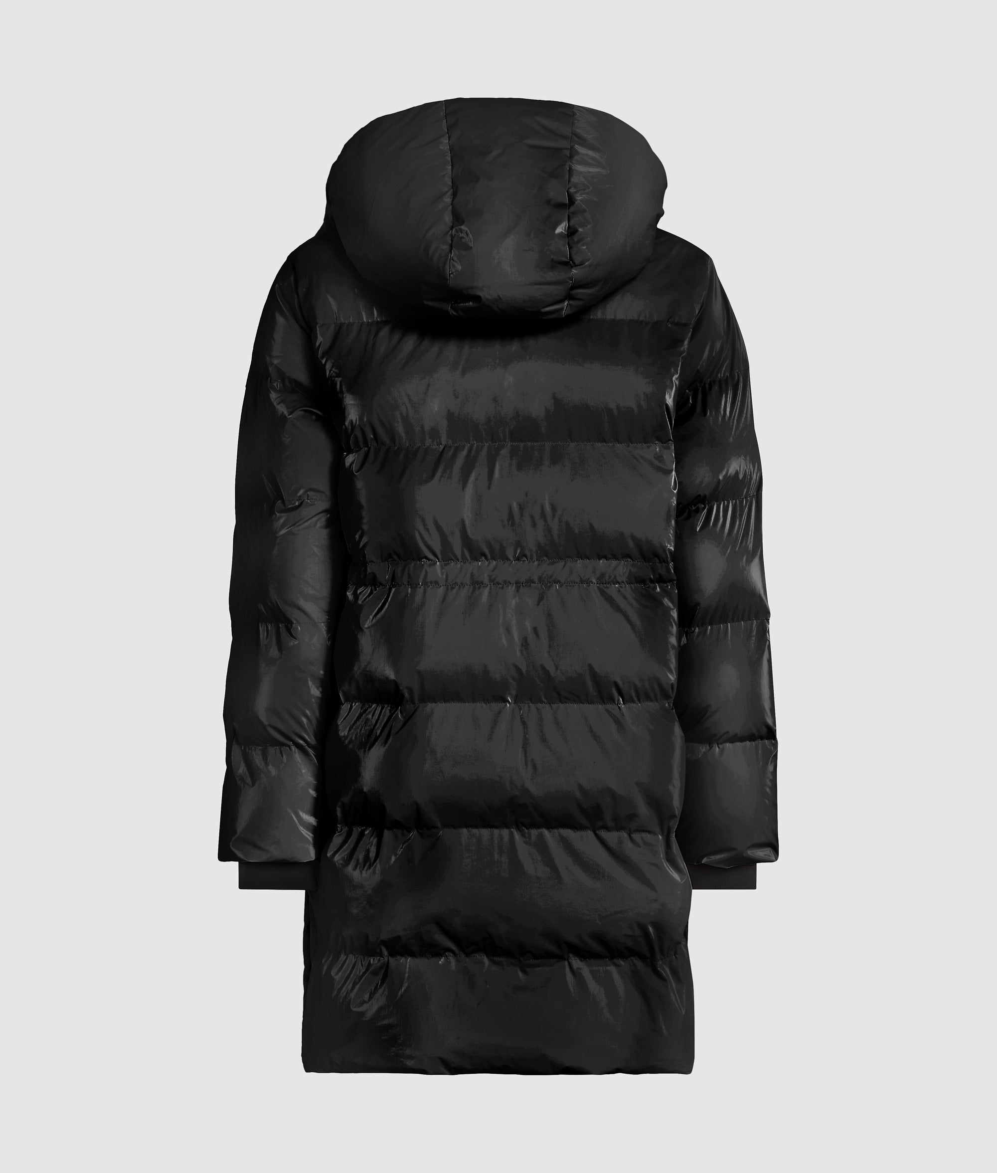 Long pearlised puffer jacket - Image 7