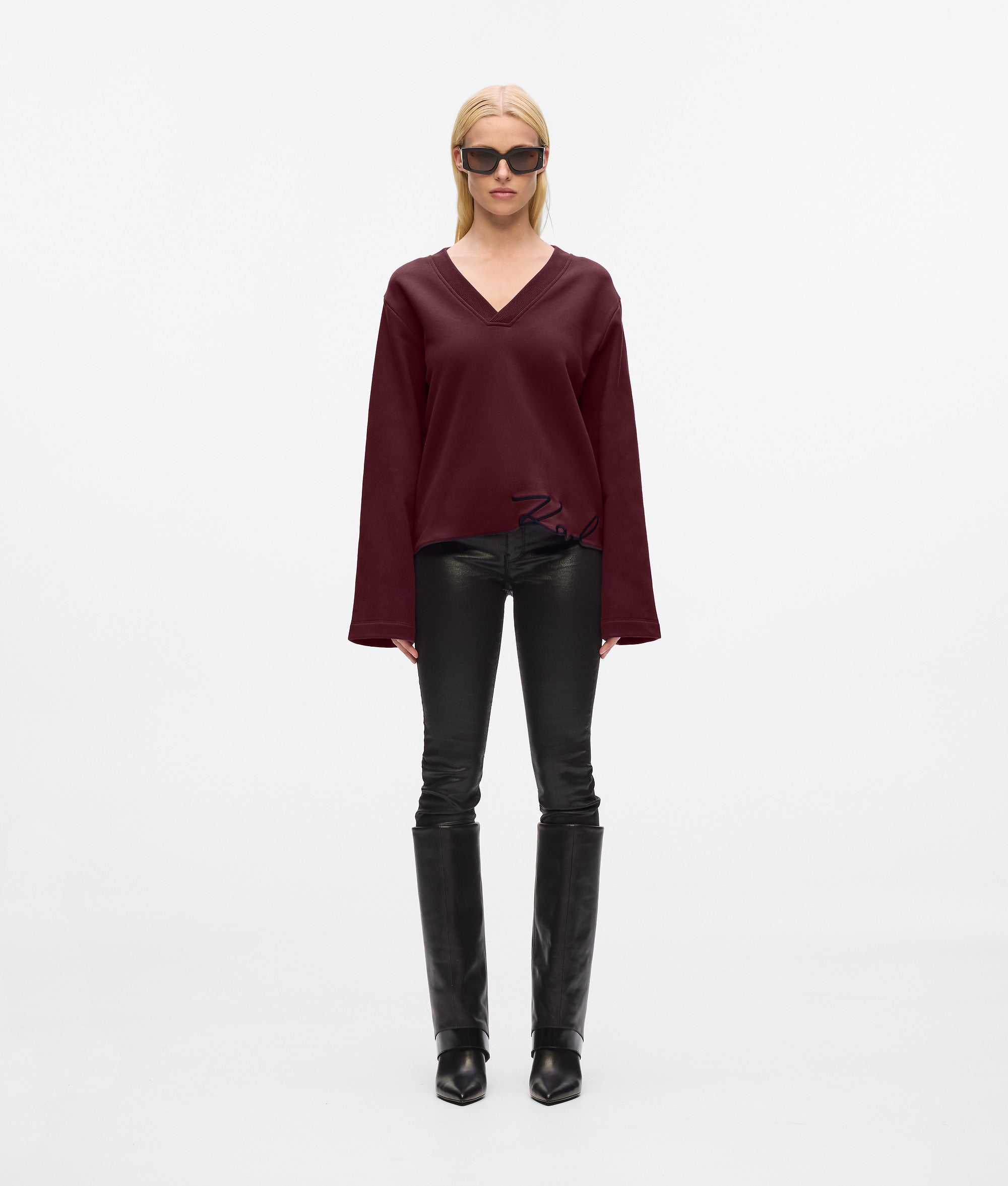 Signature hem sweatshirt - Image 4