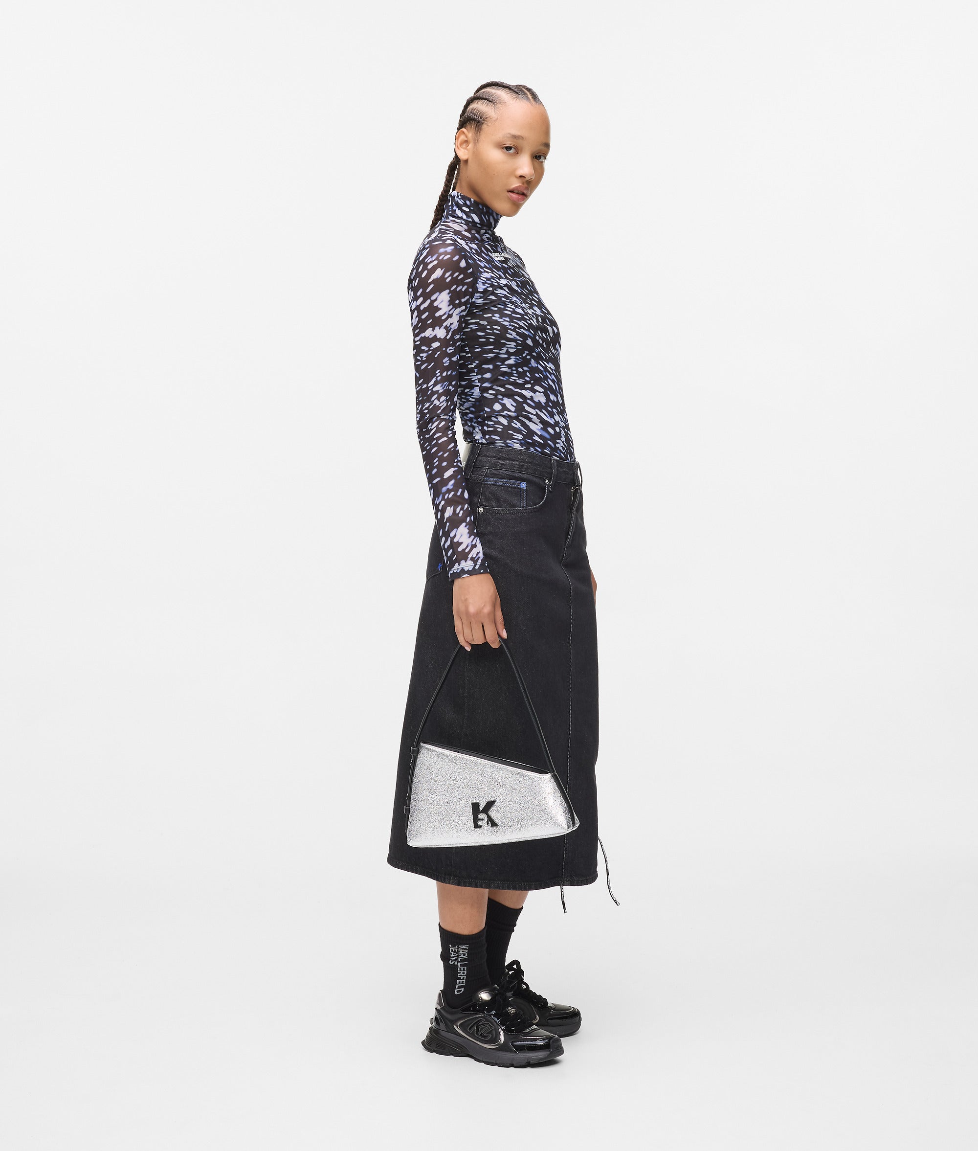 Geo shiny shoulder bag - Image 2