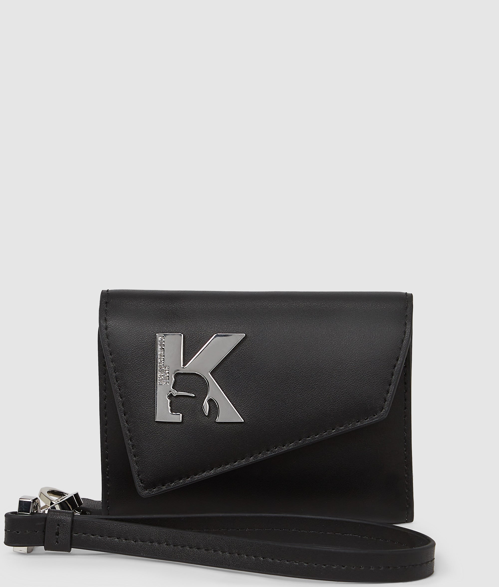 Geo leather cardholder