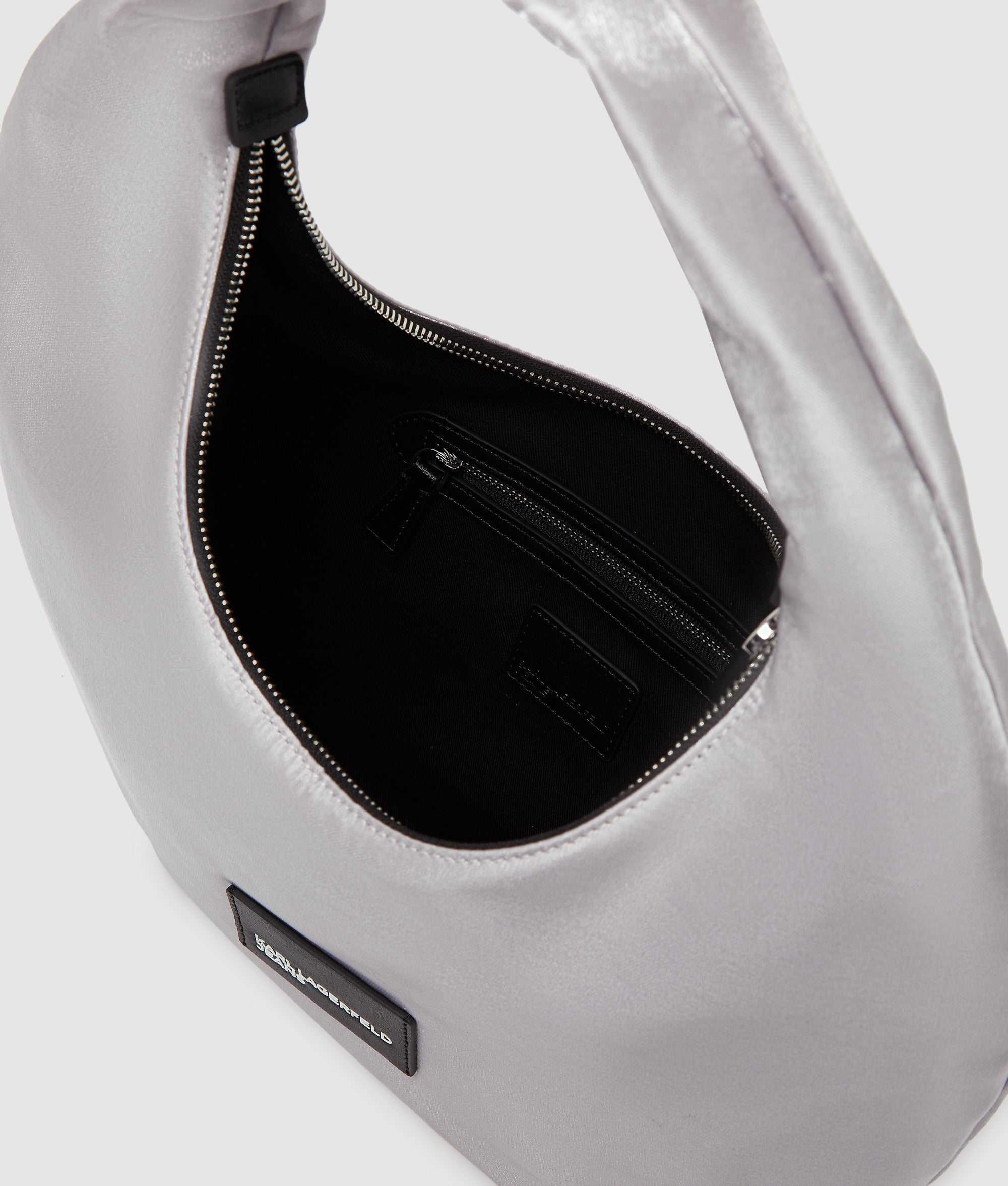 Nylon metallic shoulder bag - Image 5