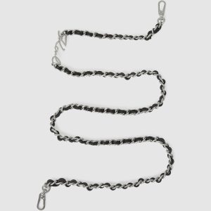 K/Signature chain shoulder strap