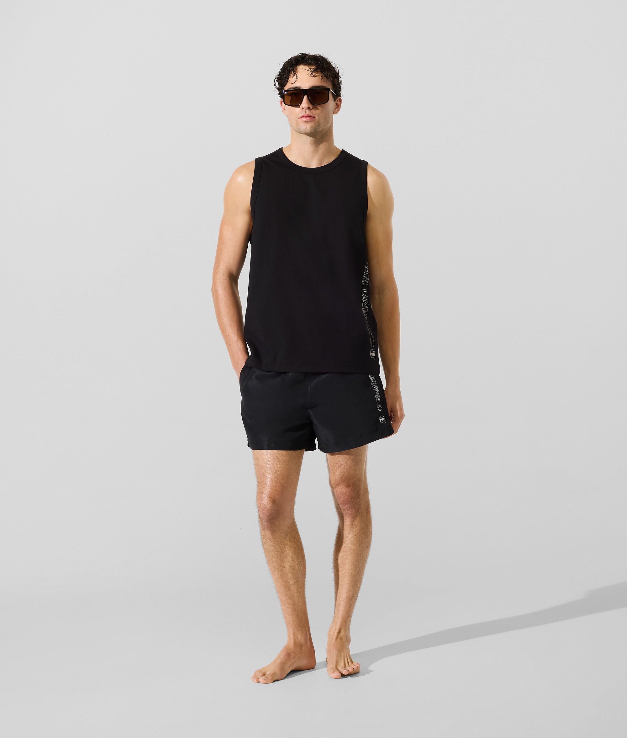 Ikon metallic beach tank top - Image 4