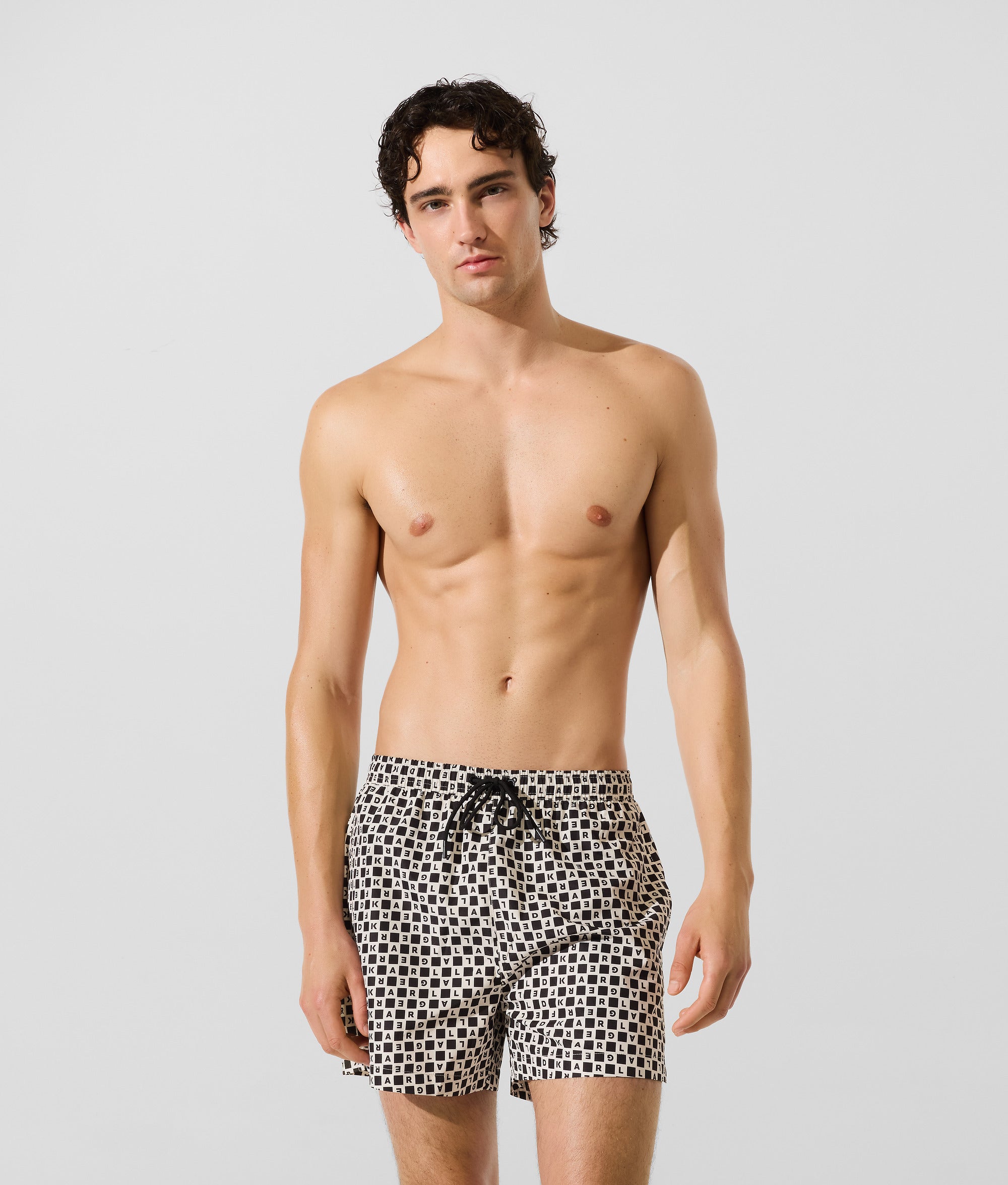 Checkerboard boardshorts