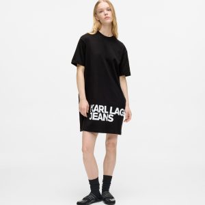 Logo T-shirt dress