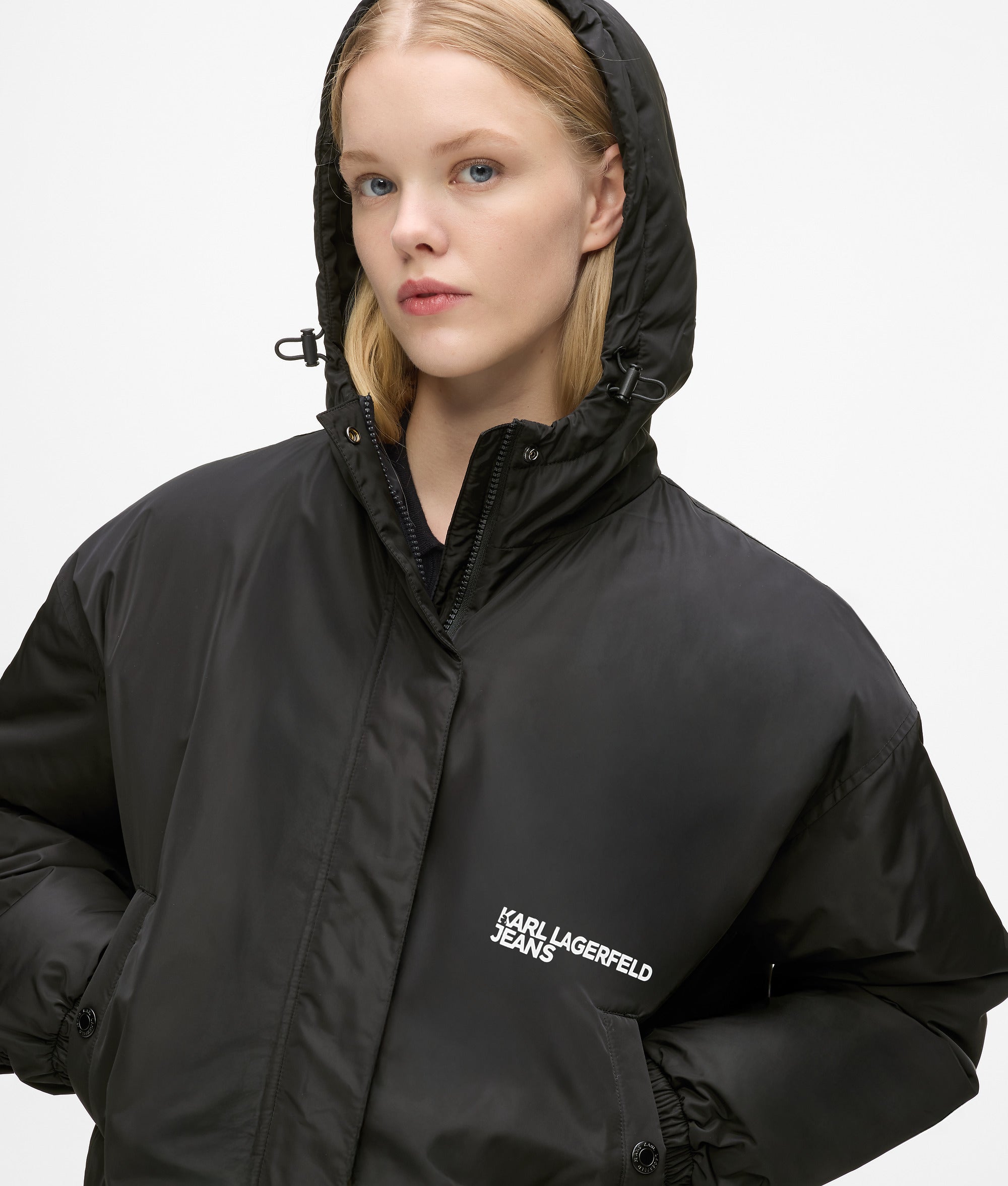 Lightly padded hooded jacket - Image 2