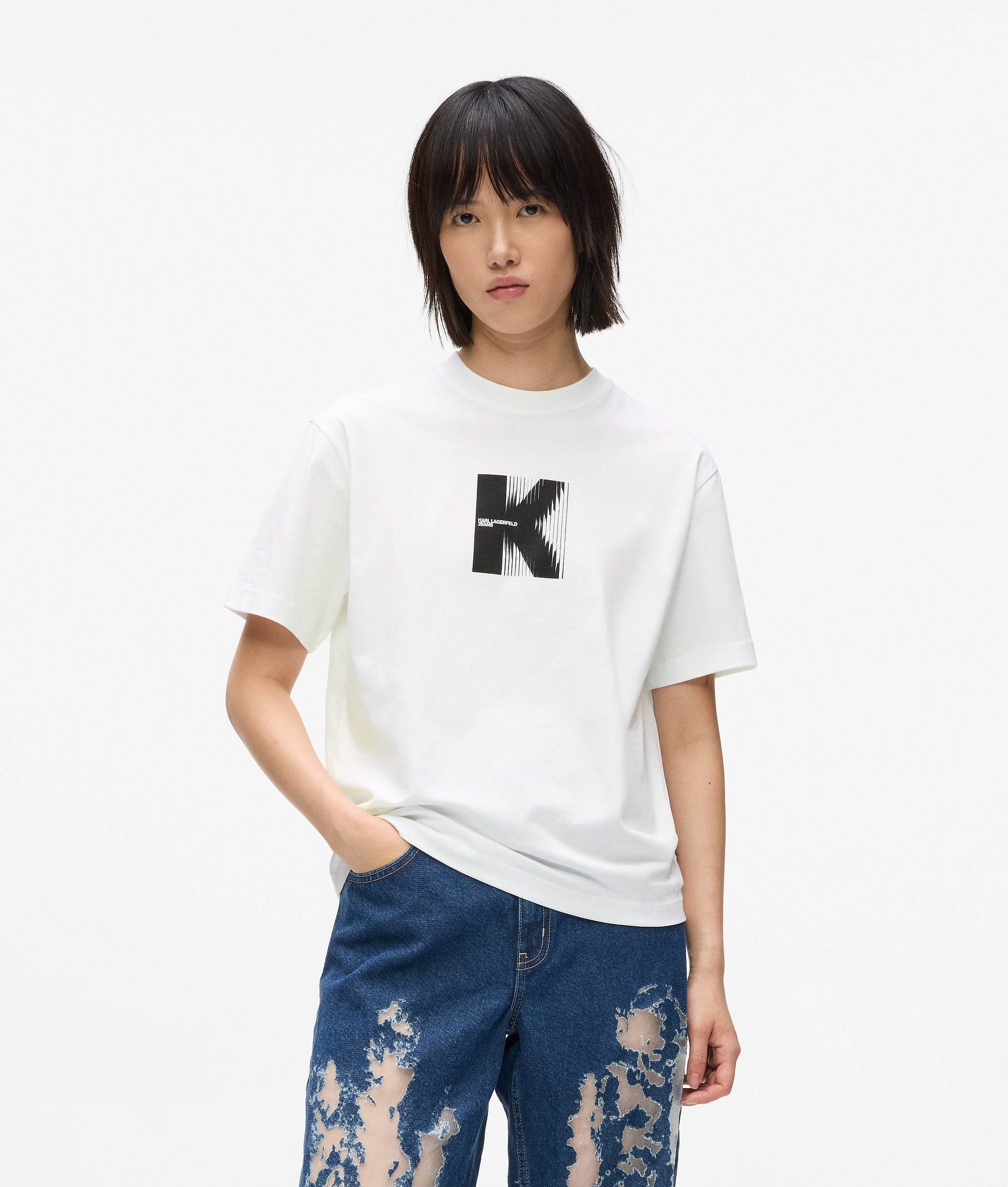 K artwork T-shirt