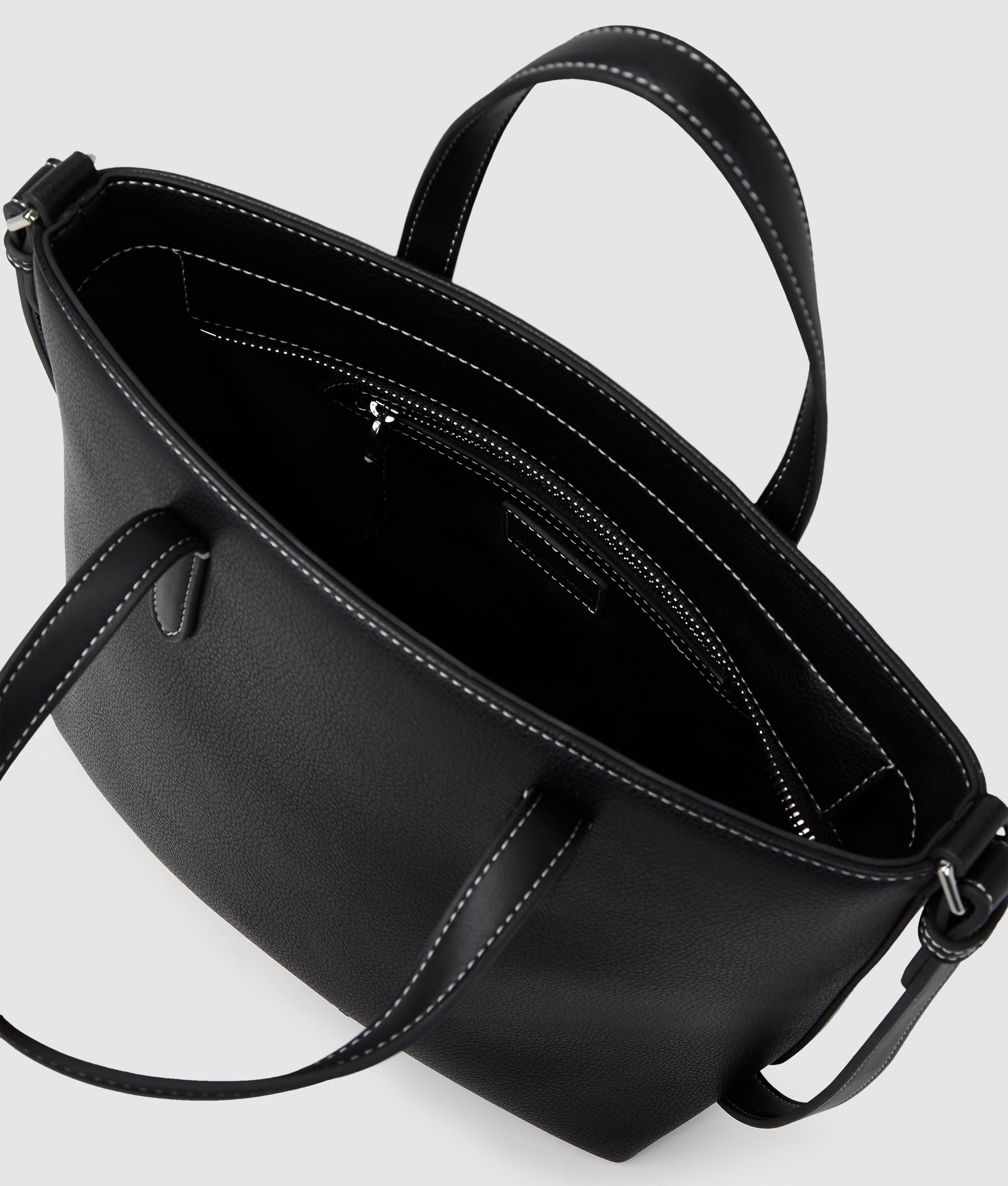 Metal logo mini tote bag - Image 5