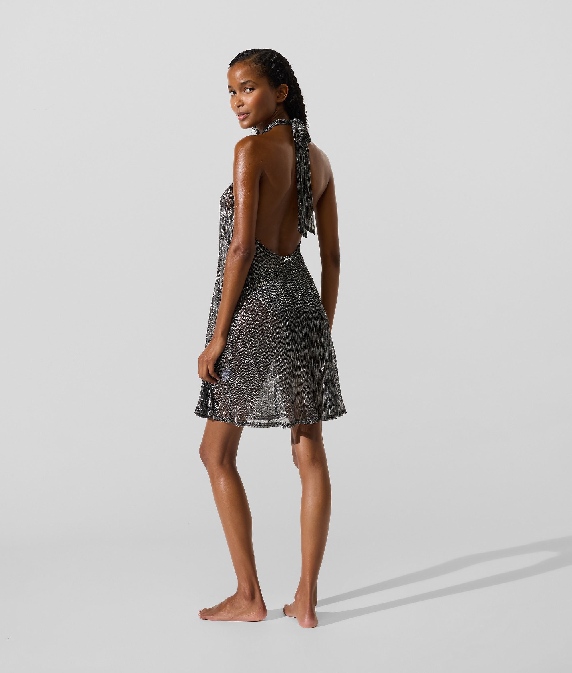 Metallic beach dress - Image 3