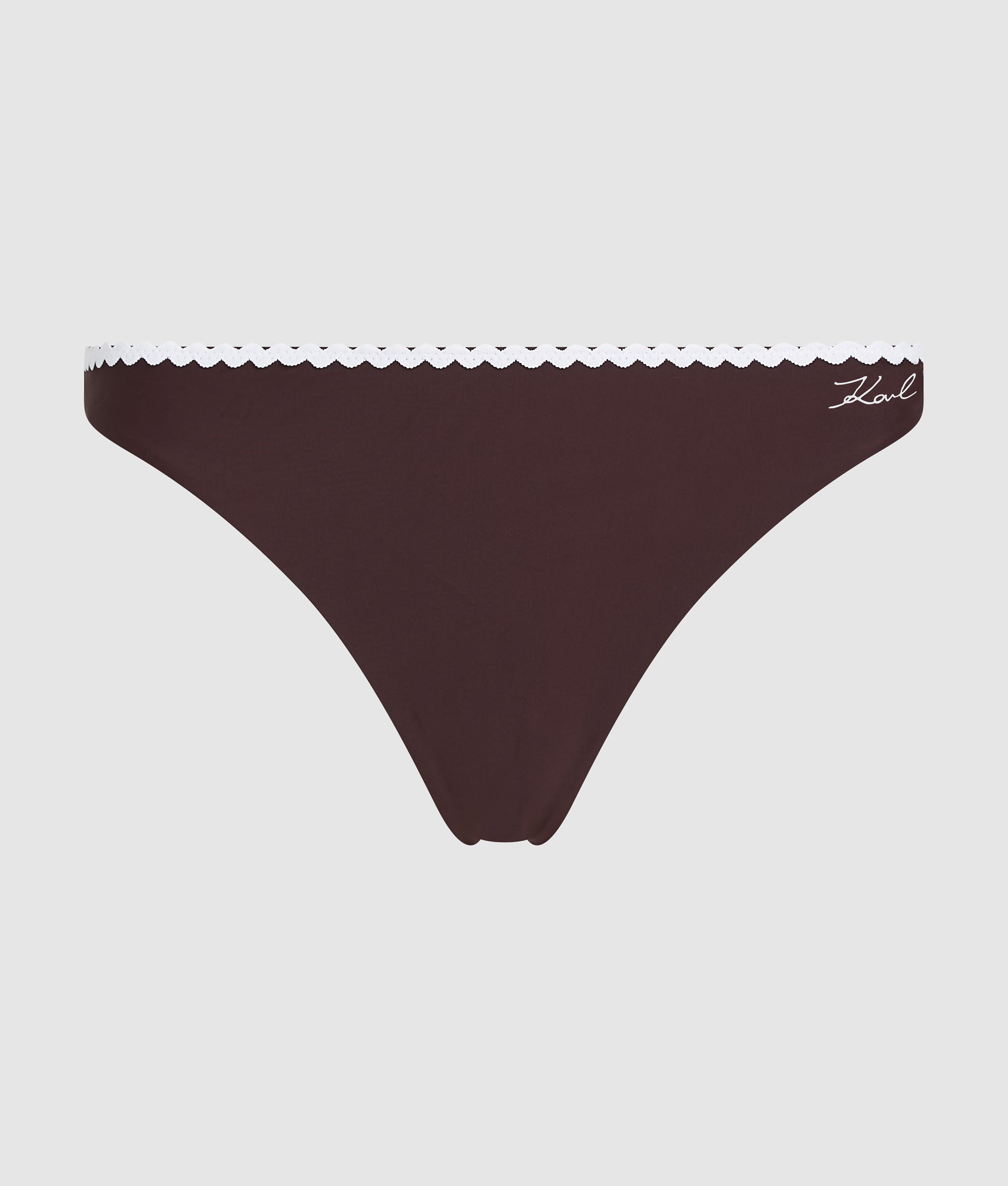 Scallop bikini bottoms