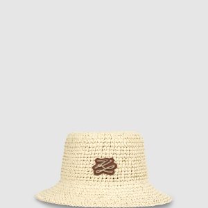 K/Autograph crochet bucket hat