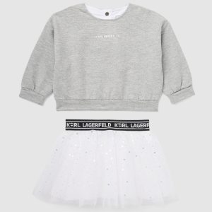 Baby sweatshirt and skirt gift set