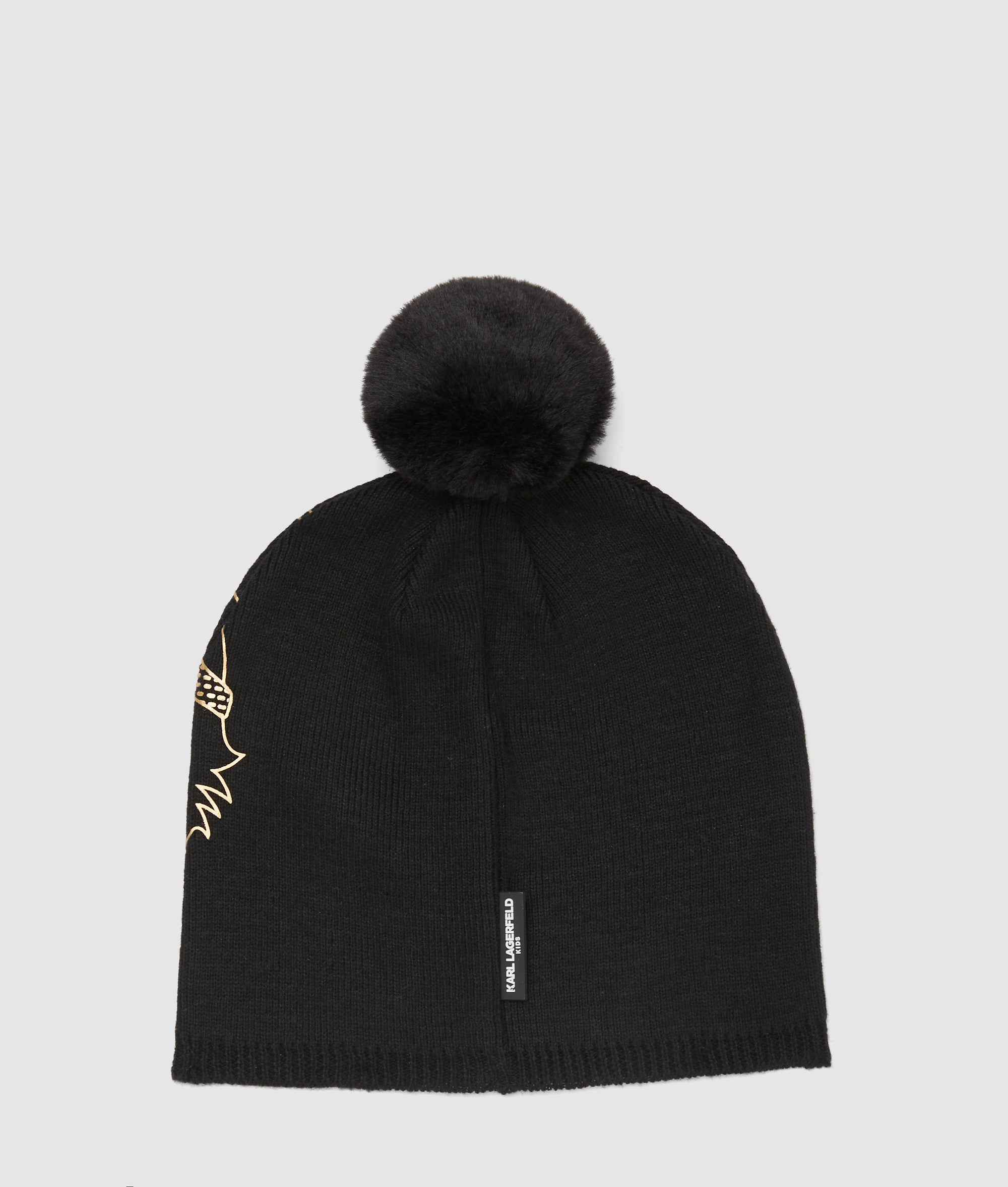 Girls Ikon pom-pom beanie - Image 2
