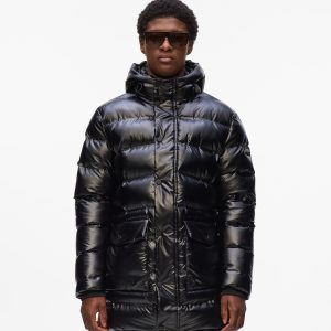 Hooded puffer jacket