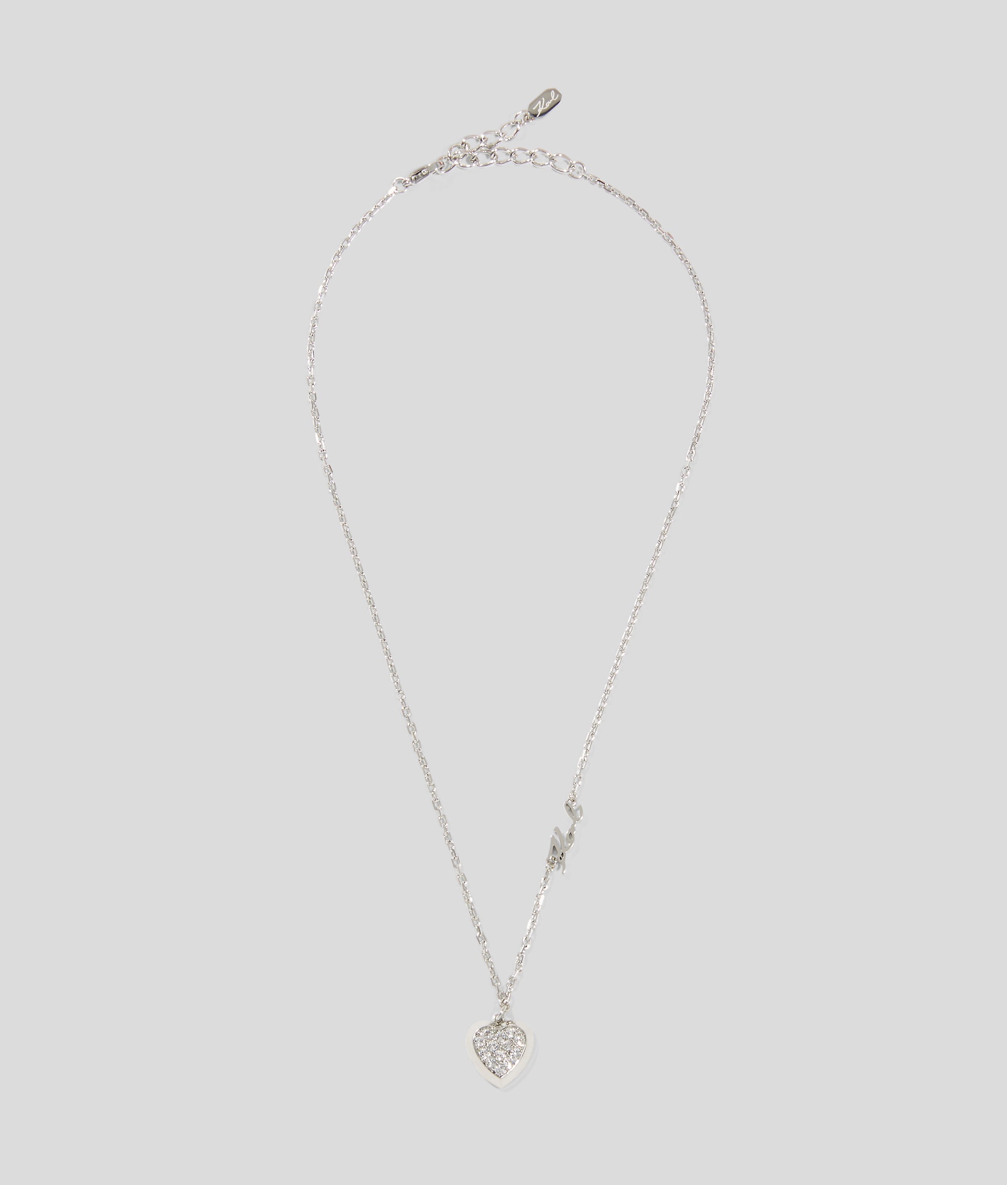 PAV?? HEART CHARM NECKLACE