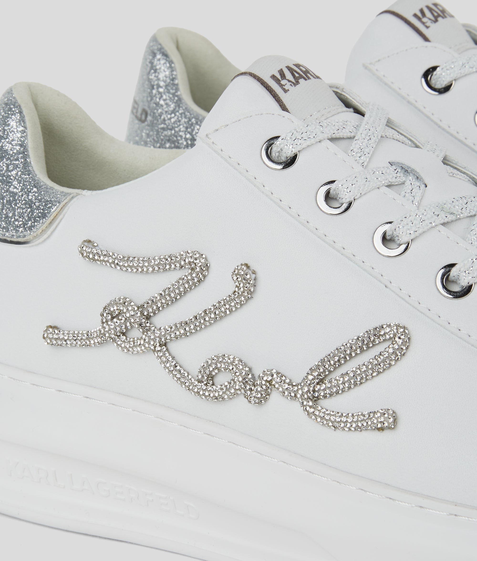 KAPRI SIGNIA RHINESTONE SNEAKERS - Image 2