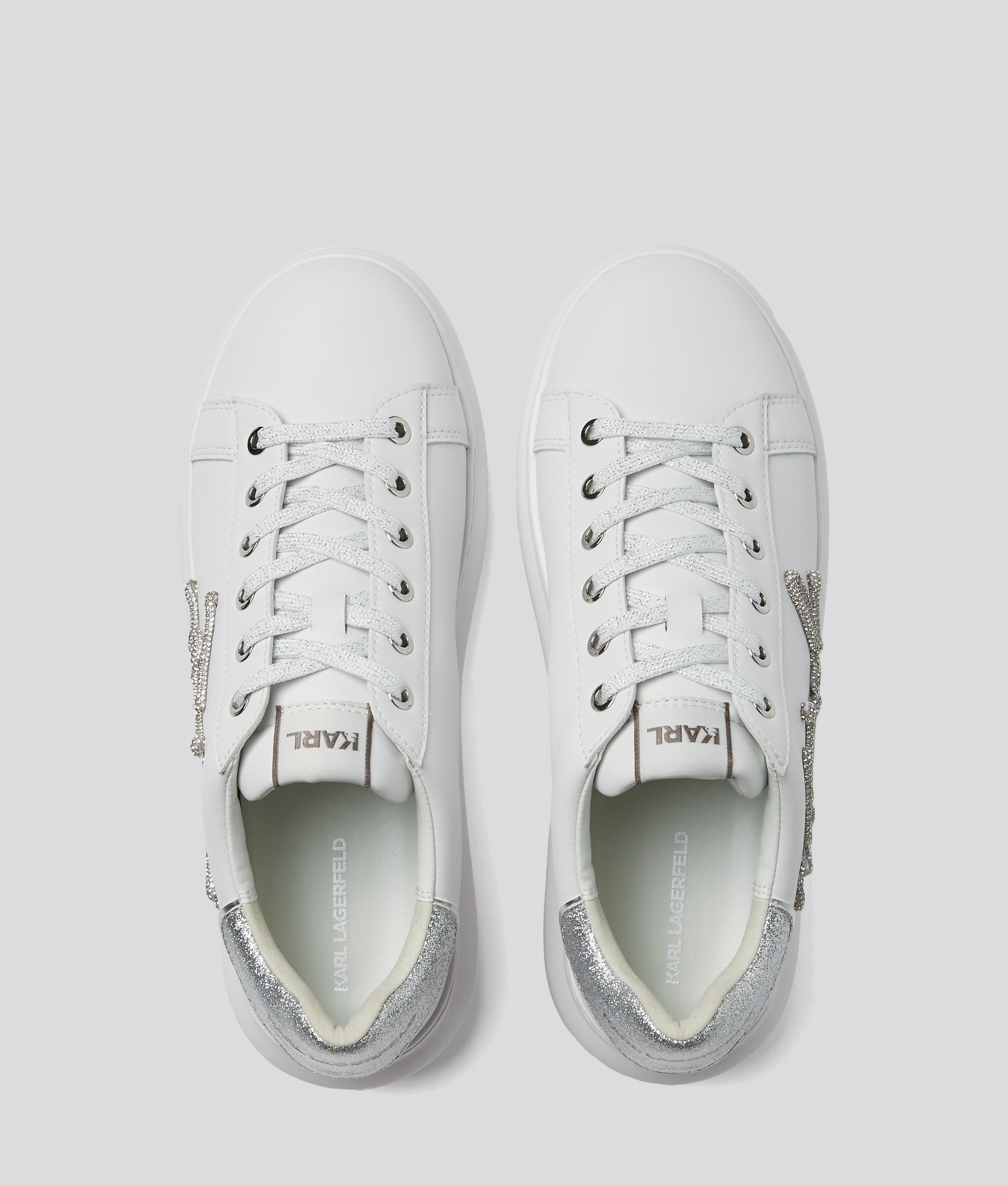 KAPRI SIGNIA RHINESTONE SNEAKERS - Image 4